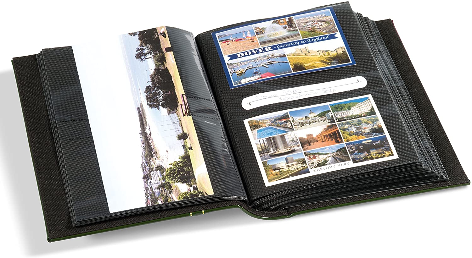 Multipurpose album for 200 postcards, letters, standard photos or