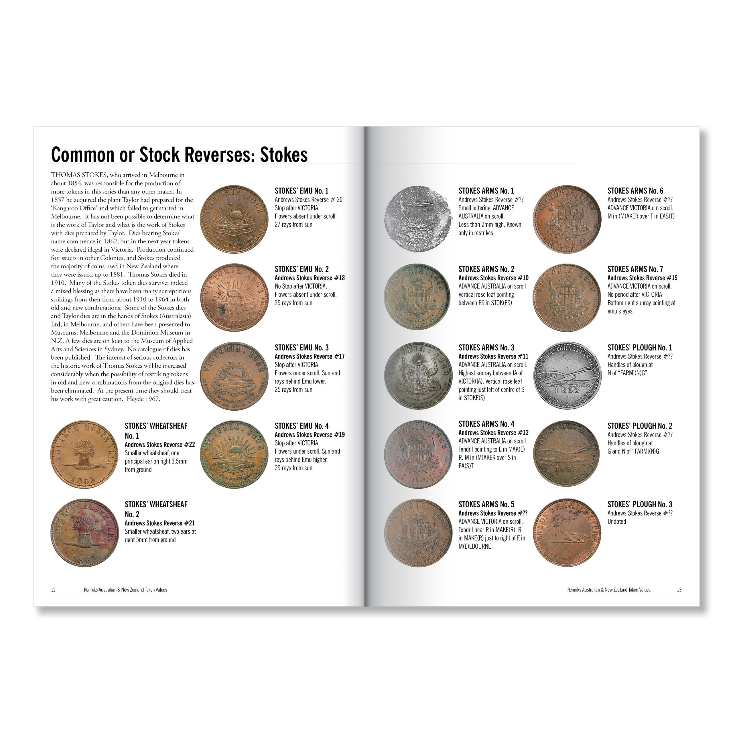 Renniks Australian & New Zealand Tokens Values - Image 6