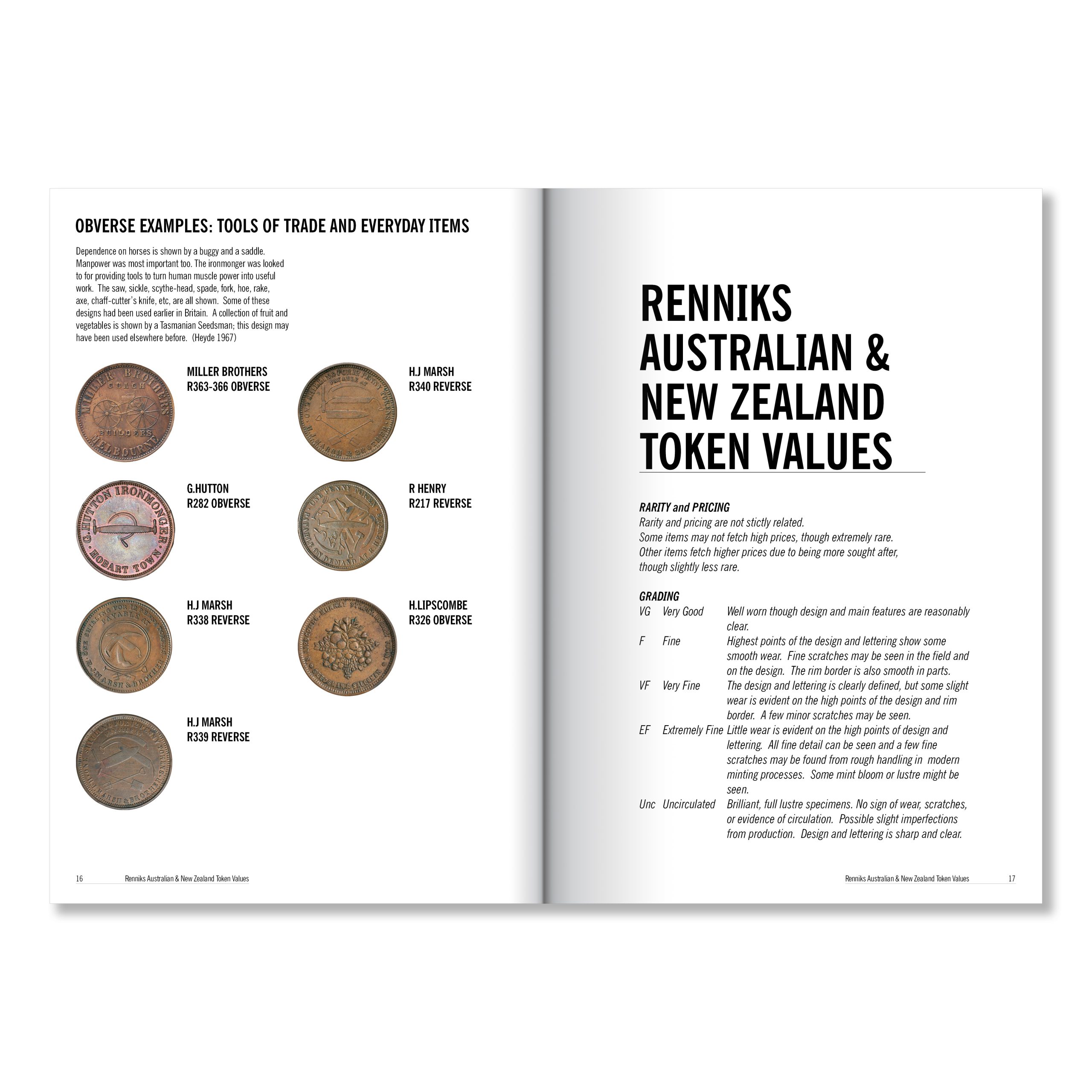 Renniks Australian & New Zealand Tokens Values - Image 2