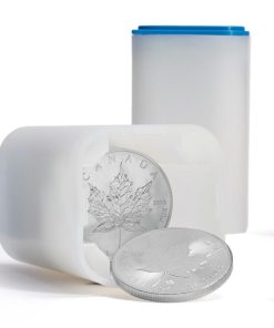 Alternative view of Stackable Square Sqube Coin Tube for 20 coins up to 40-41mm - Pack of 50