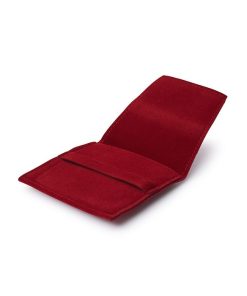 MT Premium Coin Pocket for one coin with or without capsule up to 50mm, red
