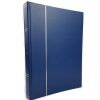 Stockbook NEUTRAL A4, 60 white pages, non-padded cover, BLUE