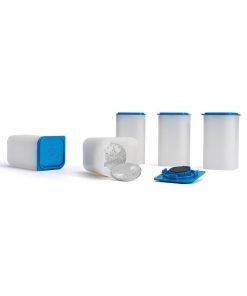 Alternative view of SQUBE coin tube for 20 coins with diameters of 38 - 39mm, stackable