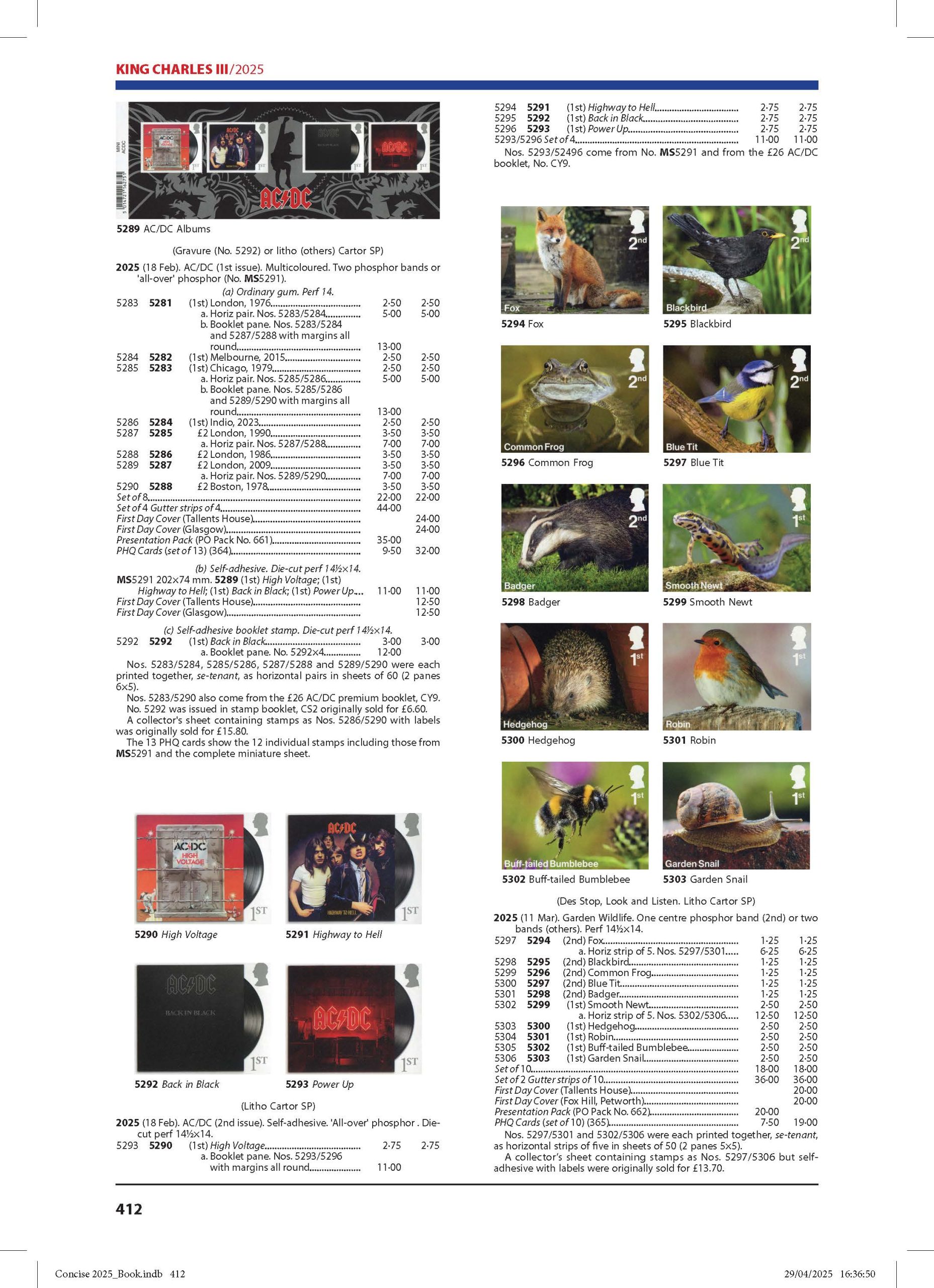 2025 Great Britain Concise Stamp Catalogue - Image 2