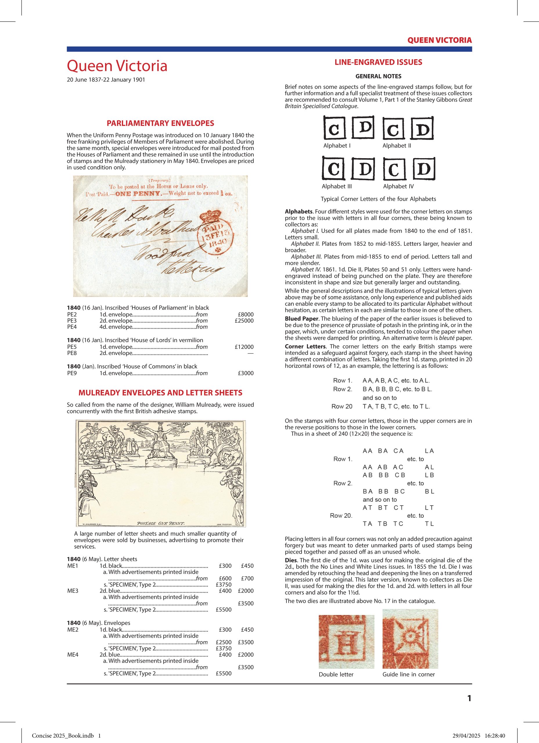 2025 Great Britain Concise Stamp Catalogue - Image 3