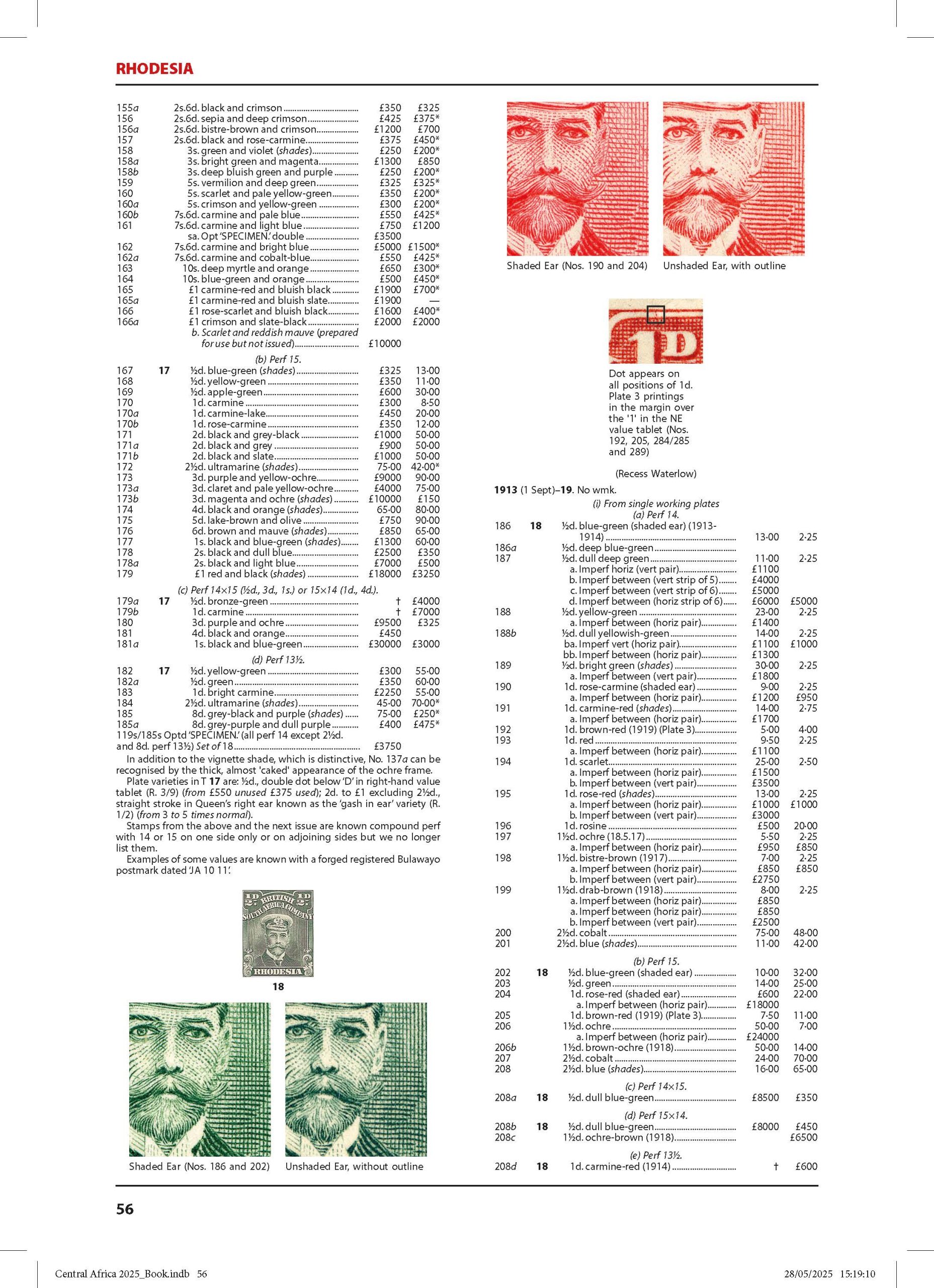 Stanley Gibbons Central Africa Stamp 2025 Catalogue 3rd Edition - Image 3