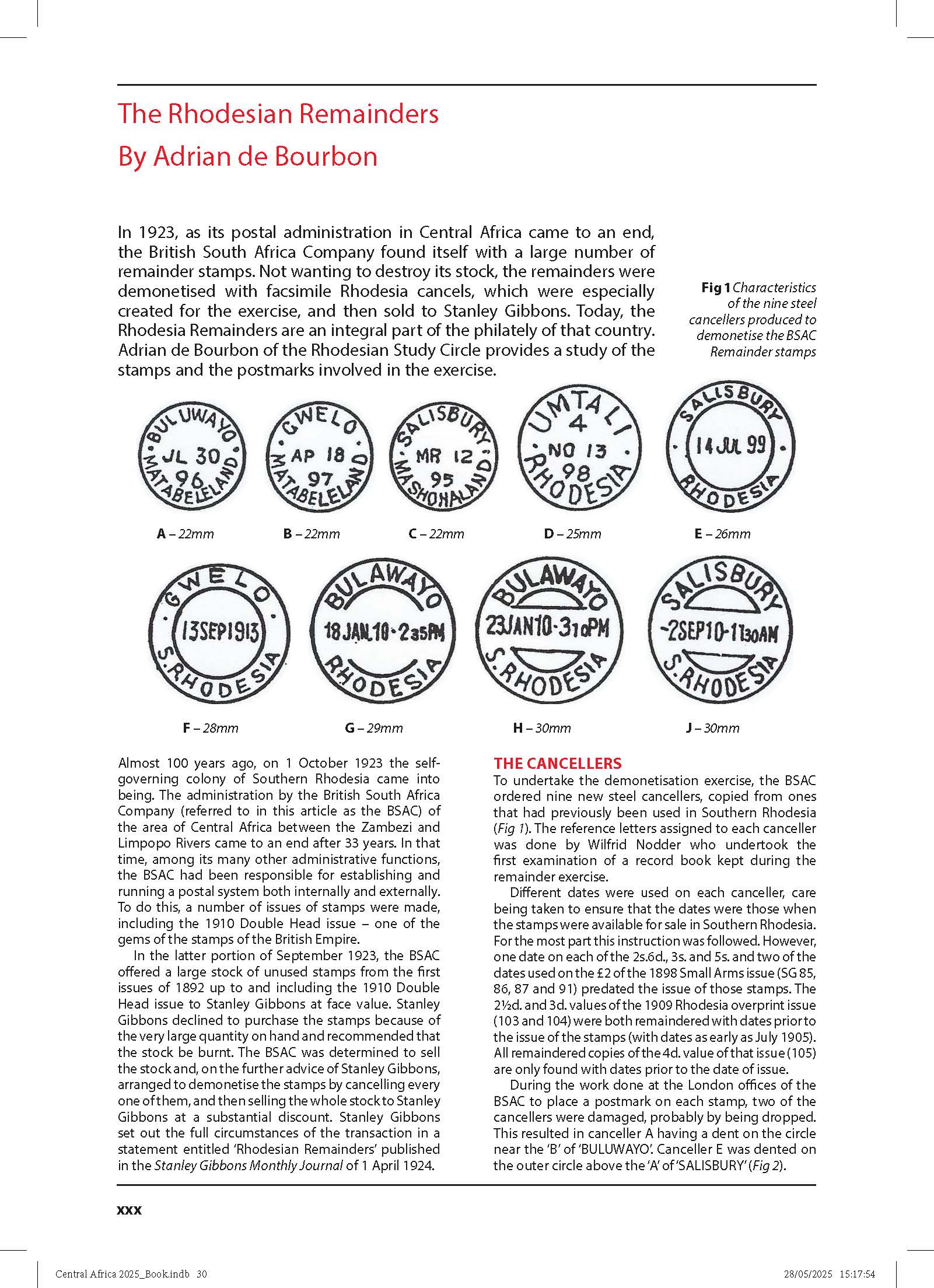 Stanley Gibbons Central Africa Stamp 2025 Catalogue 3rd Edition - Image 5