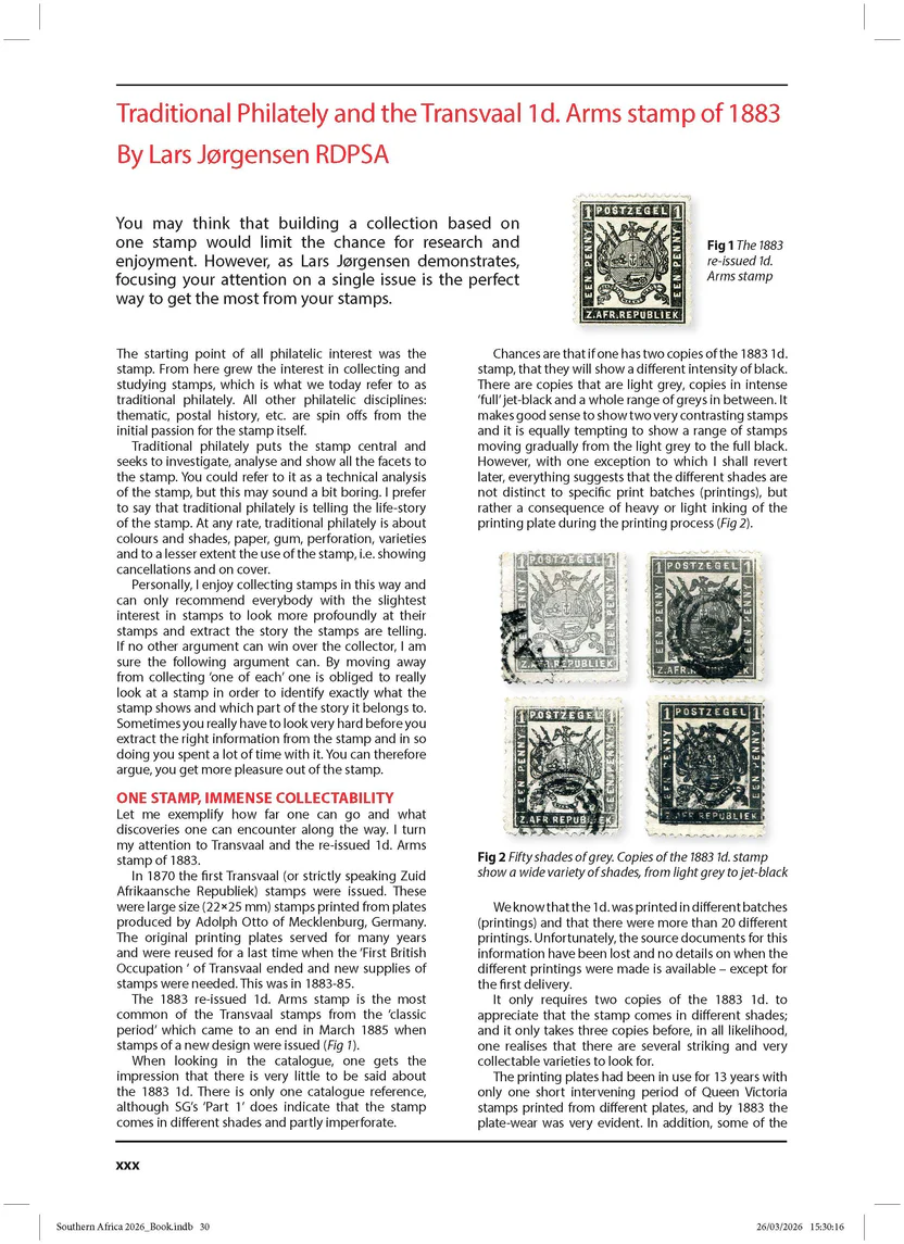 Stanley Gibbons Southern Africa Stamp Catalogue 3rd Edition - Image 2