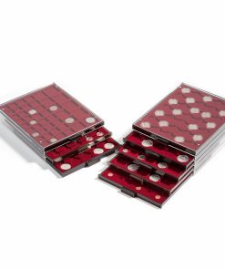 Alternative view of Coin box 88 round compartments with 21.5 mm spaces