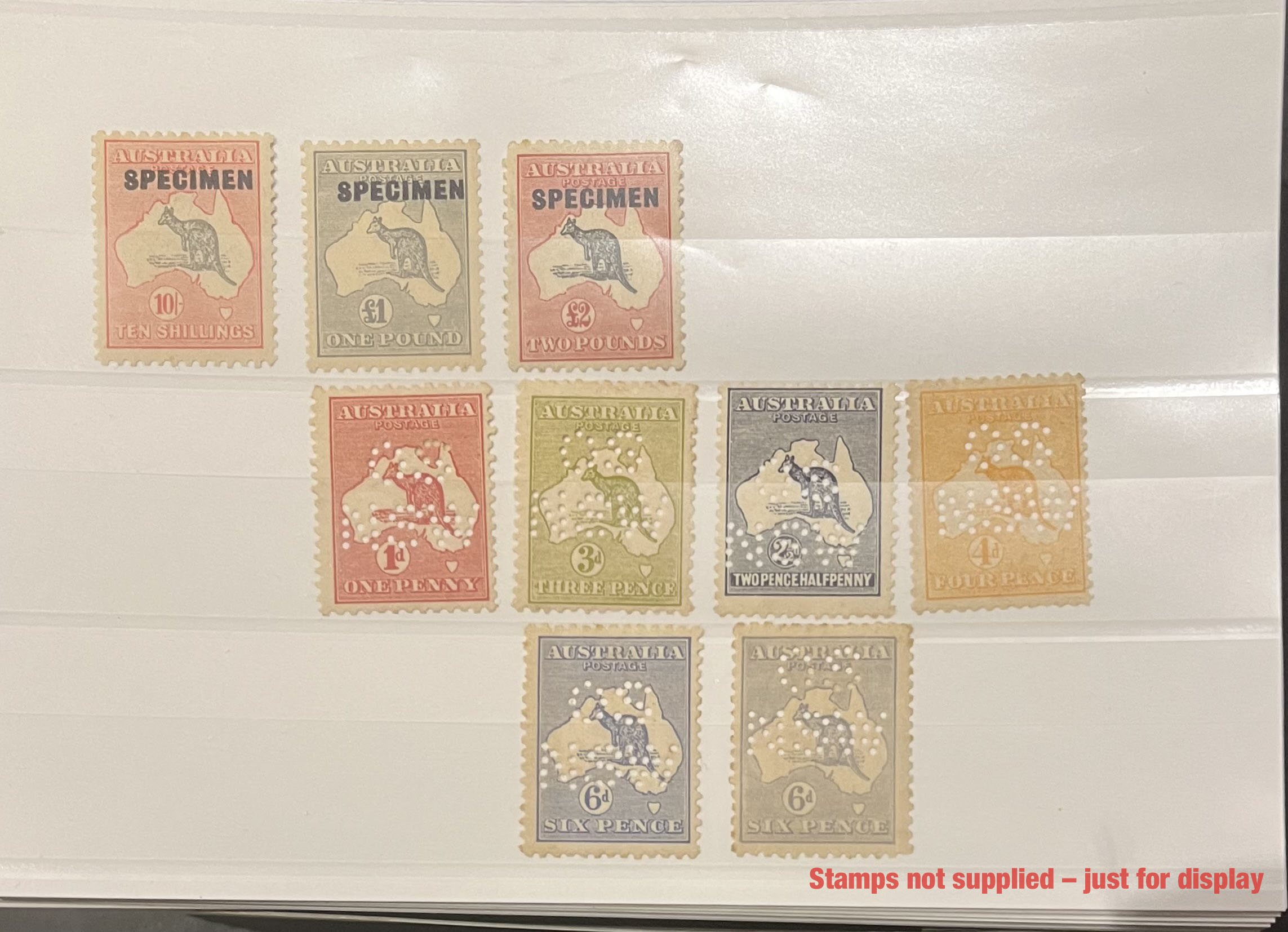 HAWID C6 White Stockcards 3 strip (100) - Image 2
